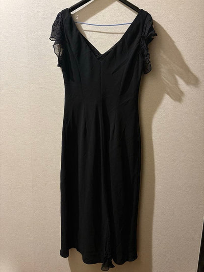 Same day shipping JONES NEW YORK Ruffle Sleeve Long Dress Wedding Concert
