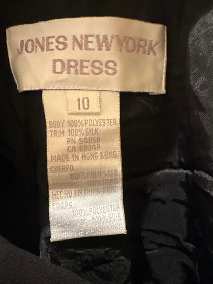 Same day shipping JONES NEW YORK Ruffle Sleeve Long Dress Wedding Concert