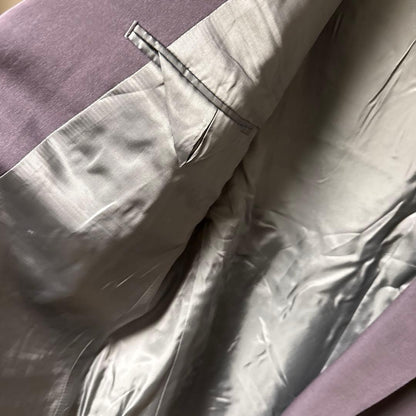 90s vintage double suit purple L K.T pour homme