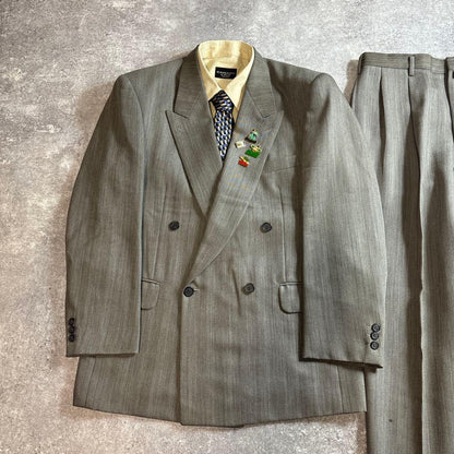 Setup double suit coming of age ceremony entrance ceremony pins vintage no.123