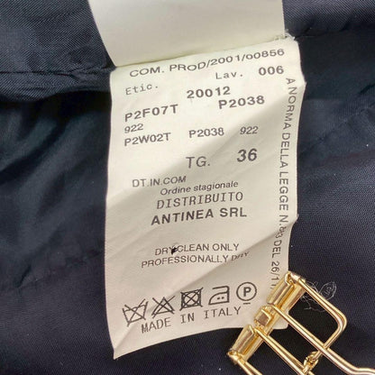 EMPORIO ARMANI Setup Pants Suit Navy 36 Elegant
