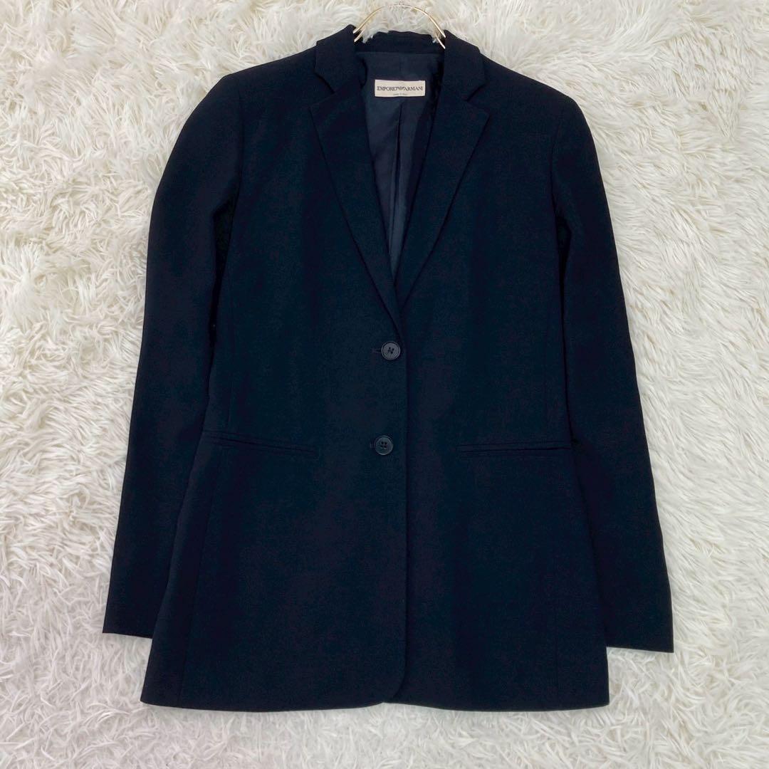 EMPORIO ARMANI Setup Pants Suit Navy 36 Elegant