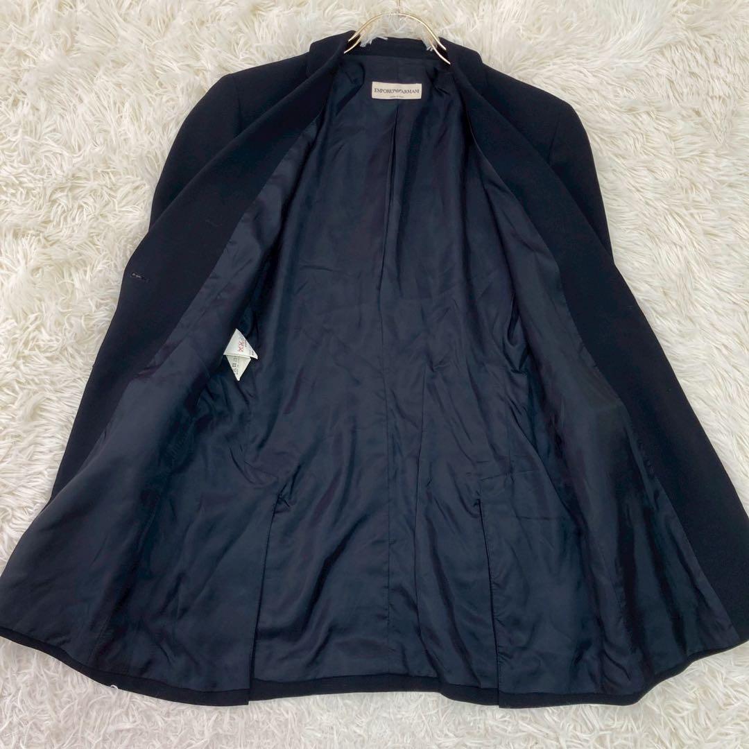 EMPORIO ARMANI Setup Pants Suit Navy 36 Elegant