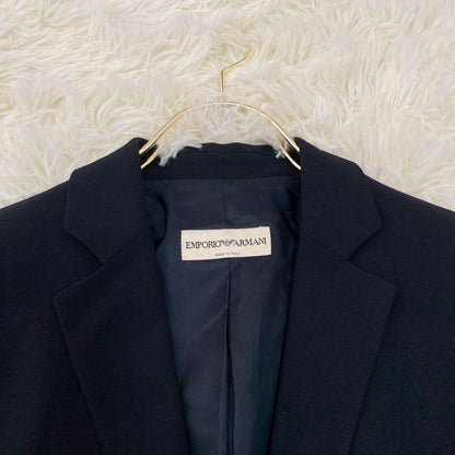 EMPORIO ARMANI Setup Pants Suit Navy 36 Elegant