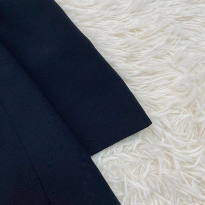 EMPORIO ARMANI Setup Pants Suit Navy 36 Elegant
