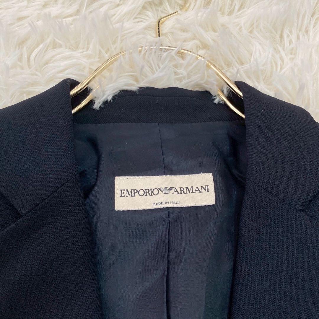 EMPORIO ARMANI Setup Pants Suit Navy 36 Elegant