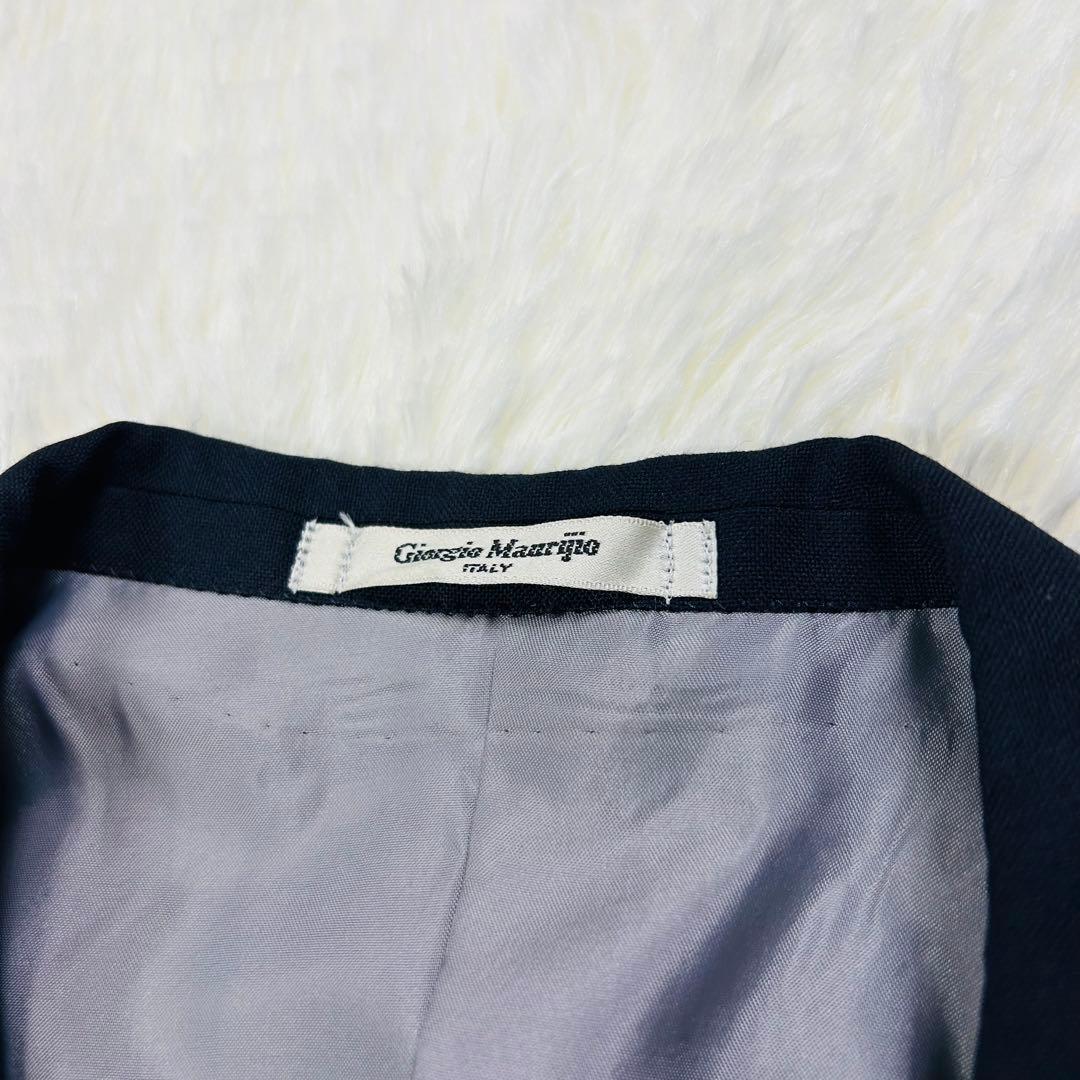 Good condition Giorgio Maurijio Gold button navy blue tailored jacket