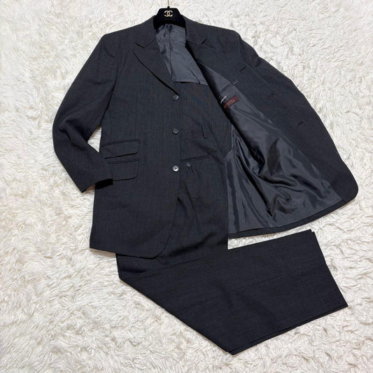 [Good condition] TOOPATIO vintage suit unlined side vents shoulder pads