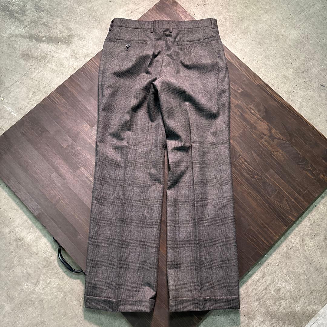 7AS10 Setup suit, tailored jacket, top and bottom set, plaid vintage clothing