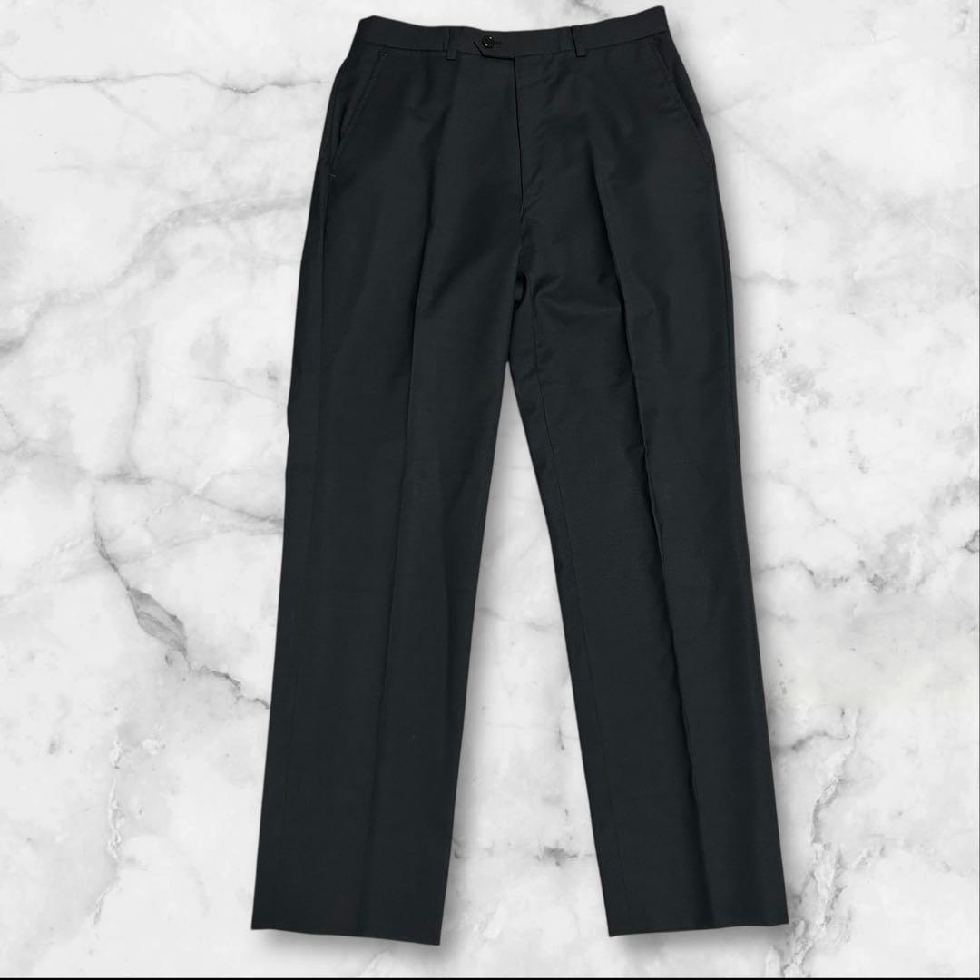 [Good Condition] Paul Smith London Lessona SUPER120'S Suit Black M