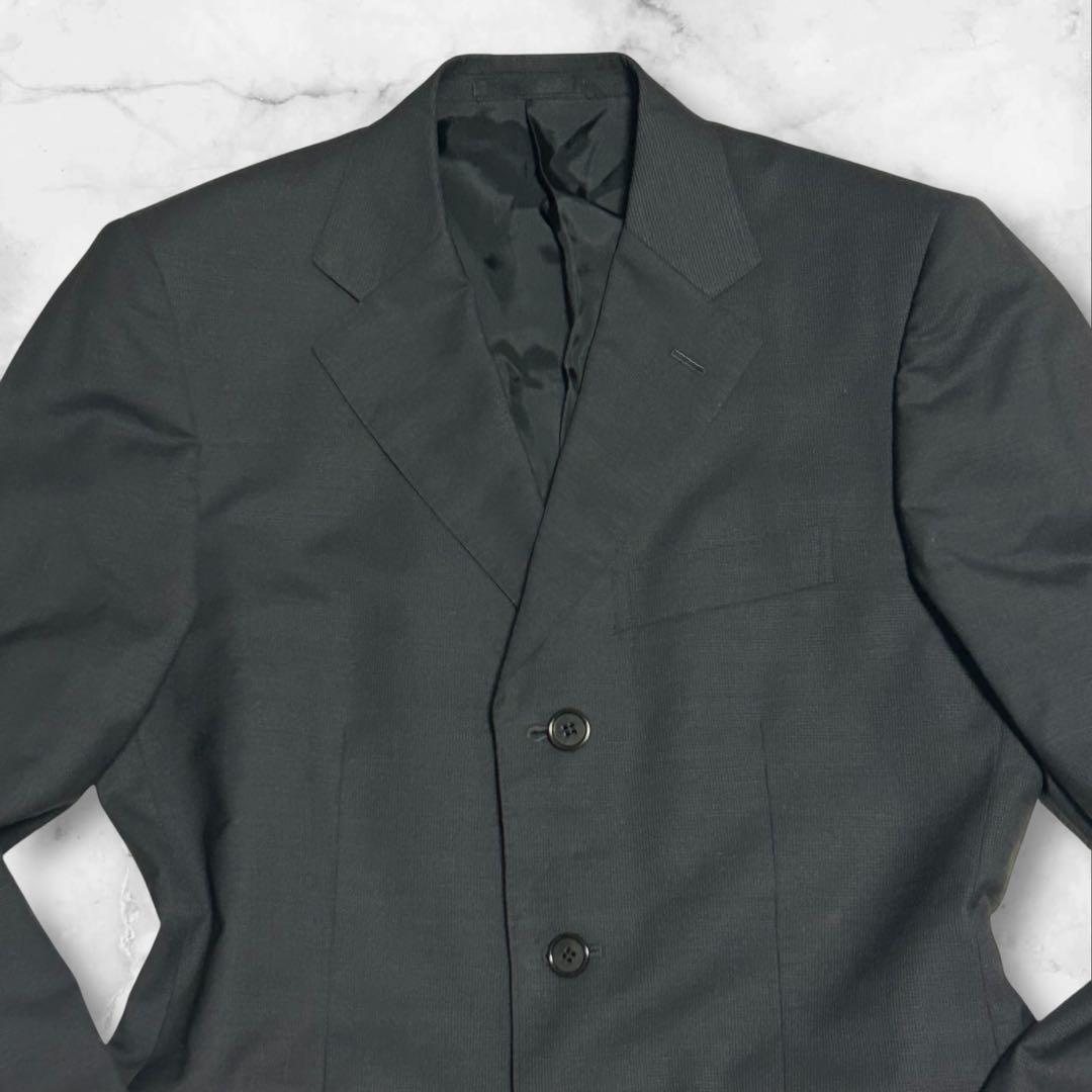 [Good Condition] Paul Smith London Lessona SUPER120'S Suit Black M