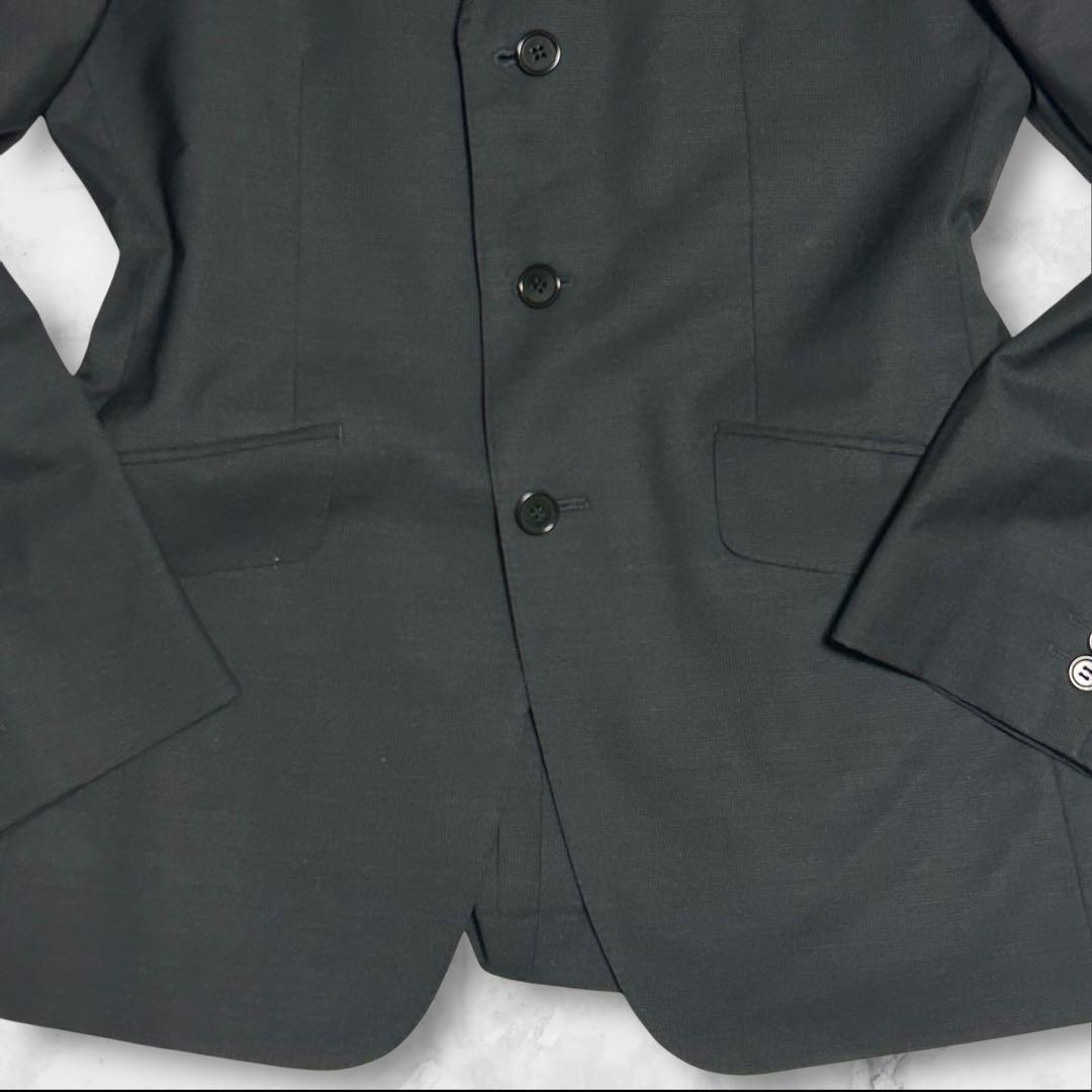 [Good Condition] Paul Smith London Lessona SUPER120'S Suit Black M