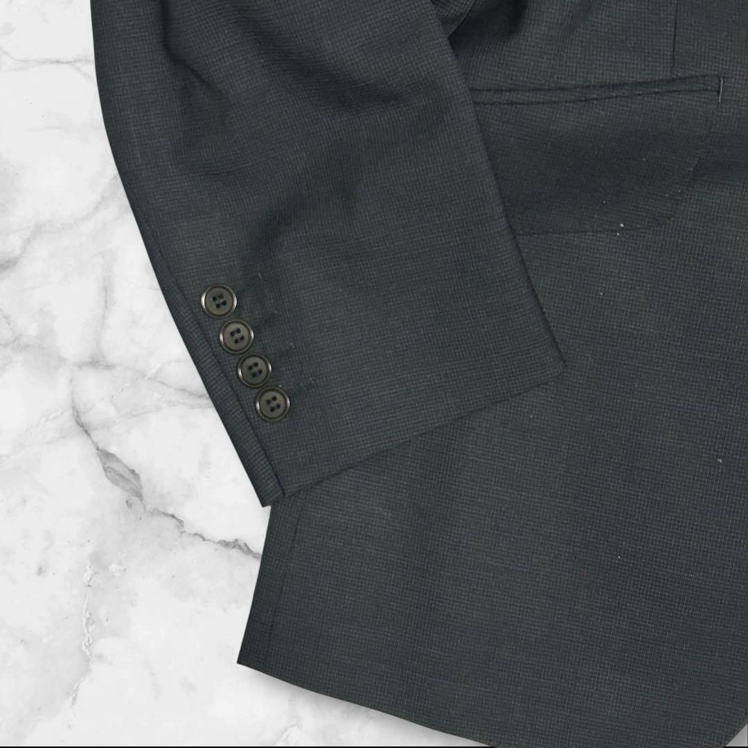 [Good Condition] Paul Smith London Lessona SUPER120'S Suit Black M