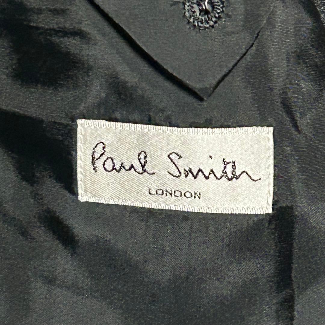 [Good Condition] Paul Smith London Lessona SUPER120'S Suit Black M
