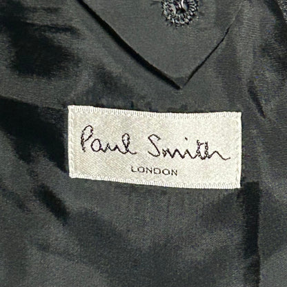 [Good Condition] Paul Smith London Lessona SUPER120'S Suit Black M
