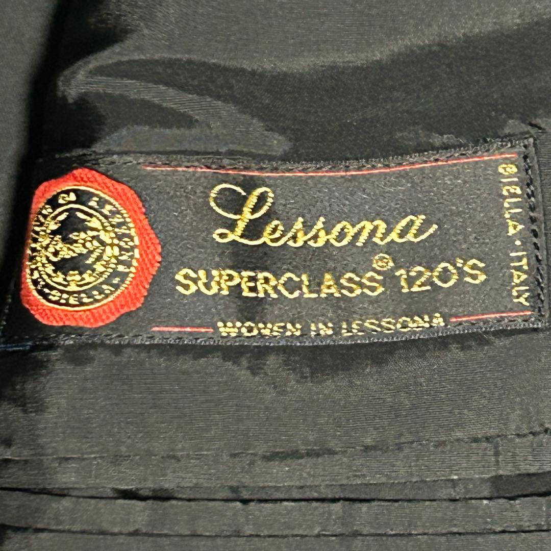 [Good Condition] Paul Smith London Lessona SUPER120'S Suit Black M