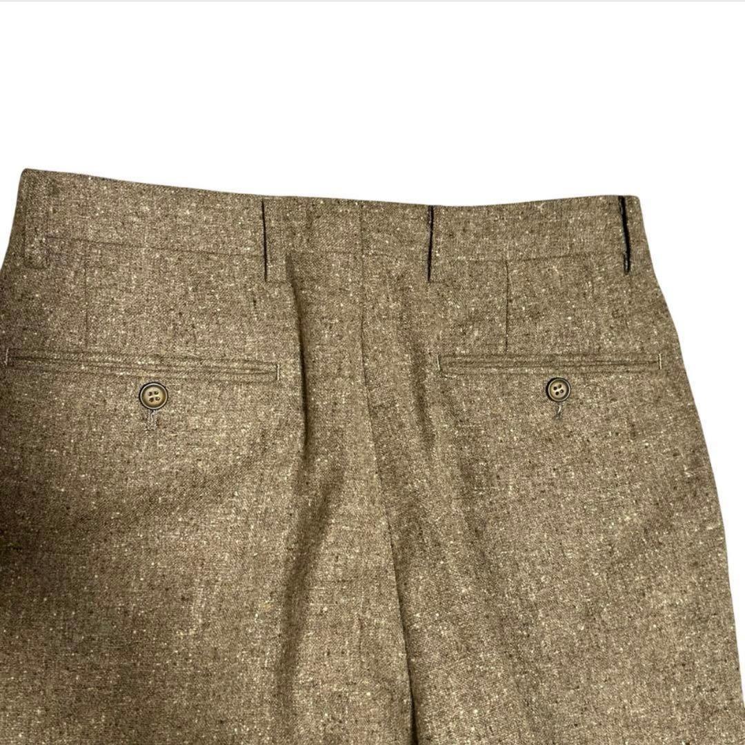 Luxury Fabric Luigi Botto Casual Suit Setup Brown XL Equivalent