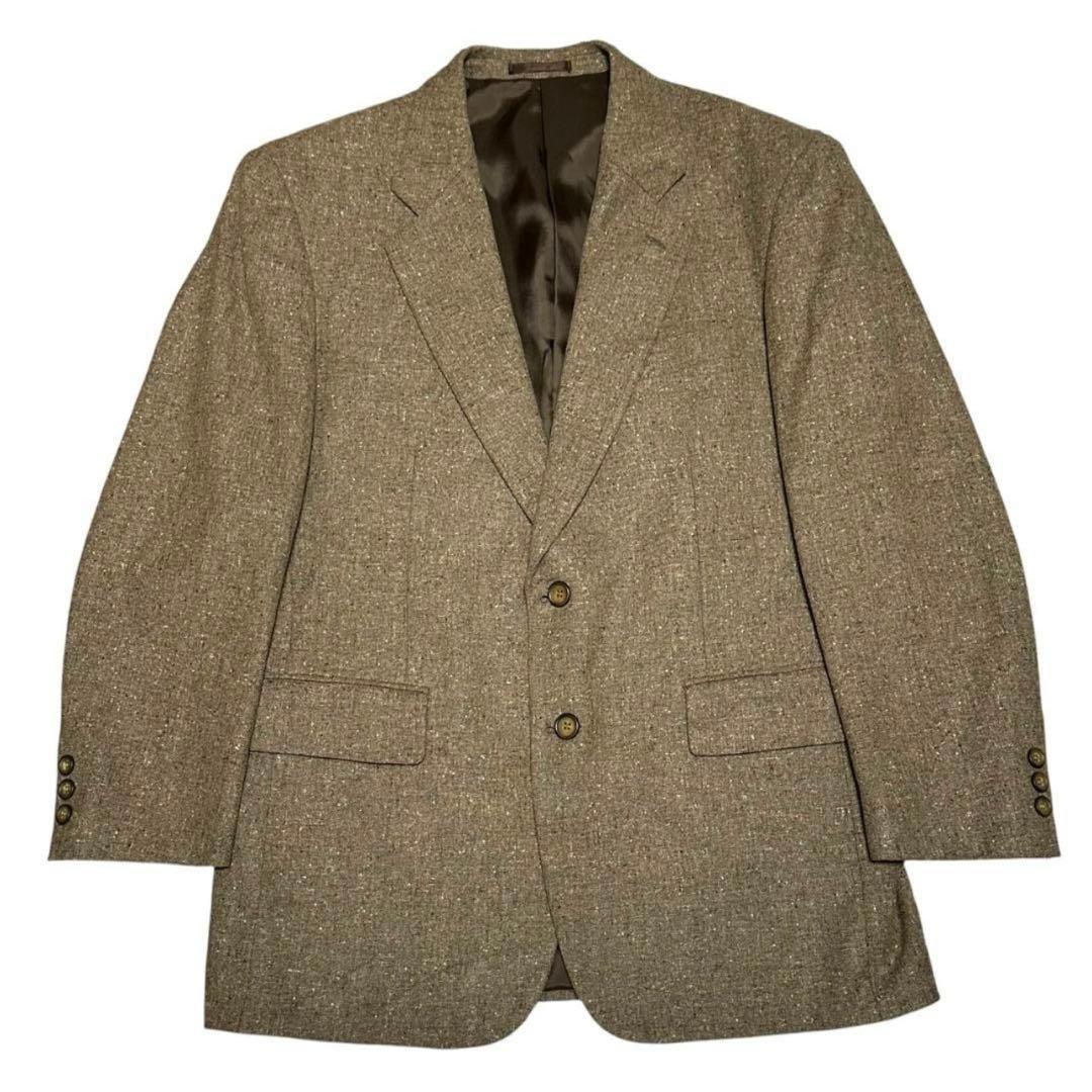 Luxury Fabric Luigi Botto Casual Suit Setup Brown XL Equivalent