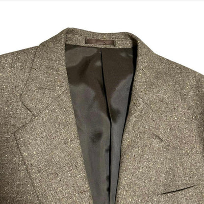 Luxury Fabric Luigi Botto Casual Suit Setup Brown XL Equivalent