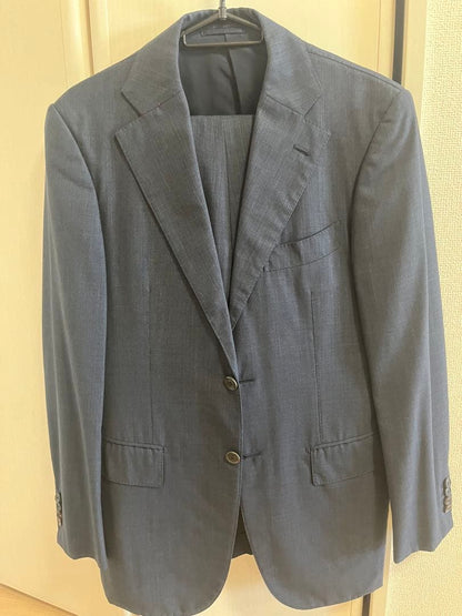 [Top Grade] Tomorrowland Ermenegildo Zegna Setup Suit Navy Blue S
