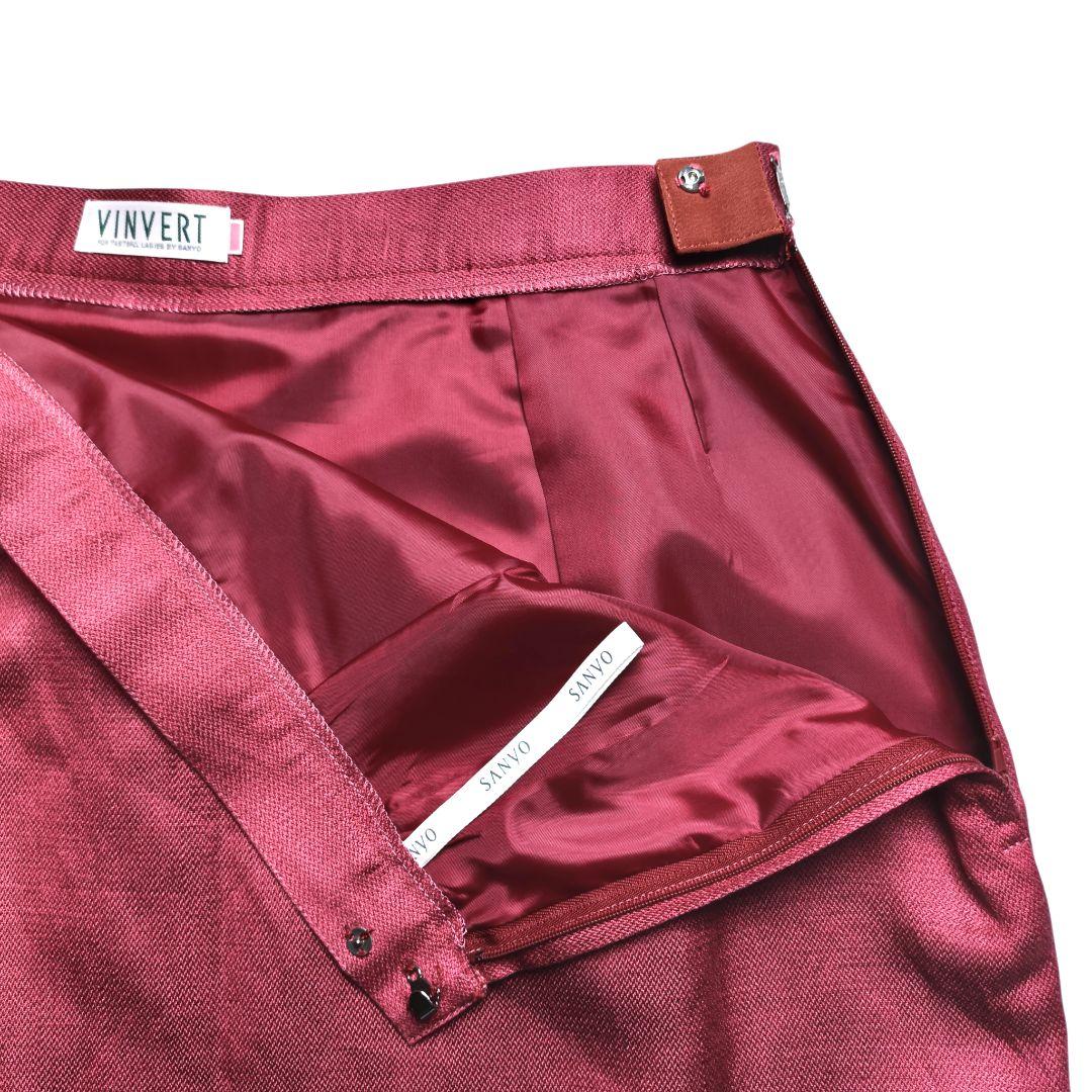 Banvert Setup Silk Linen Red 9AR 11AR Vintage