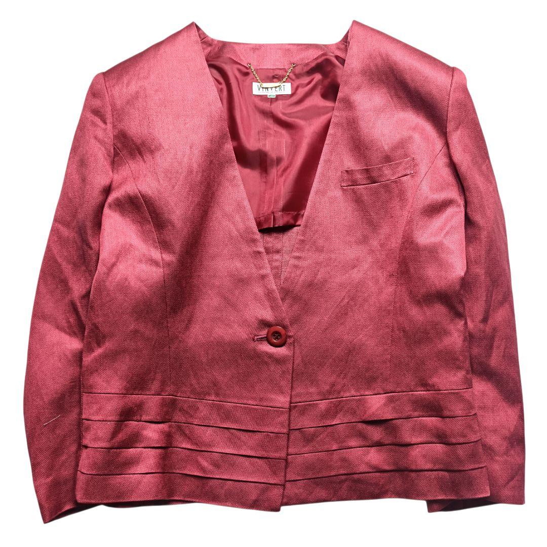 Banvert Setup Silk Linen Red 9AR 11AR Vintage