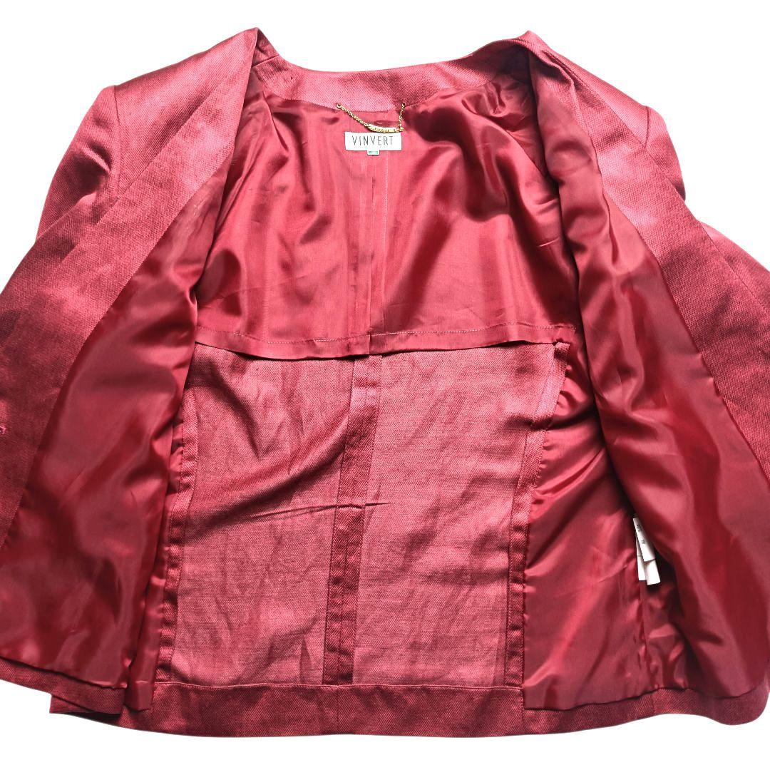 Banvert Setup Silk Linen Red 9AR 11AR Vintage