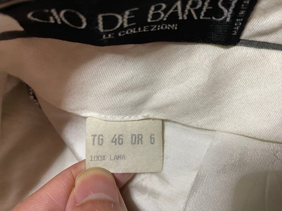 Made in Italy by GIO DE BARESI Made in Italy with Luigibot fabric Men's suit