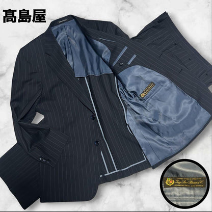 [Extremely Good Condition] Takashimaya x Loro Piana Setup Suit Wool Mohair 2 Buttons