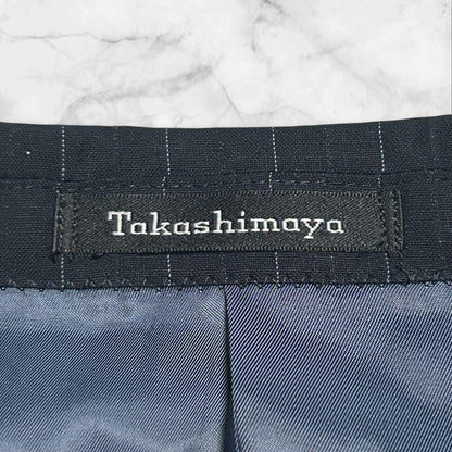 [Extremely Good Condition] Takashimaya x Loro Piana Setup Suit Wool Mohair 2 Buttons