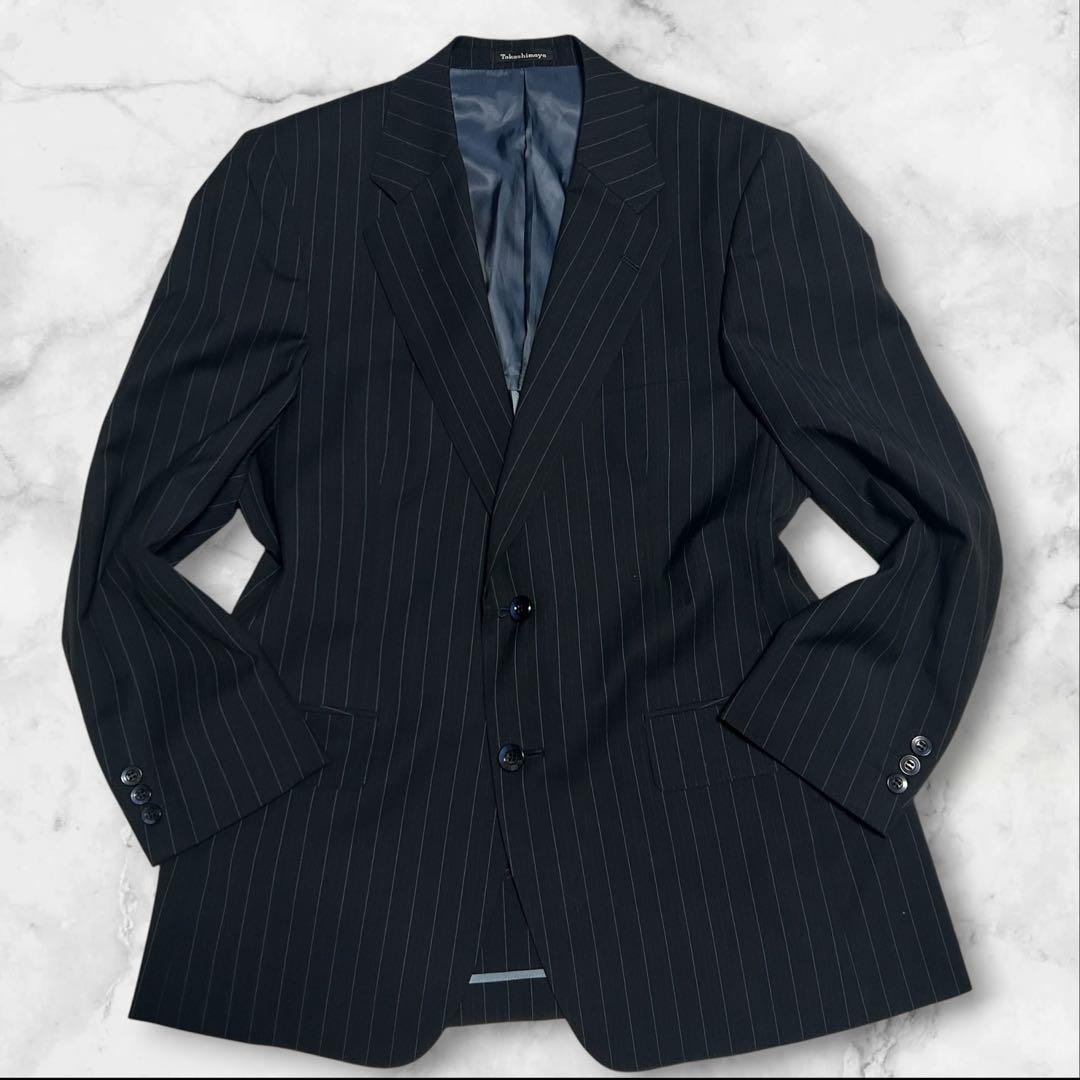 [Extremely Good Condition] Takashimaya x Loro Piana Setup Suit Wool Mohair 2 Buttons