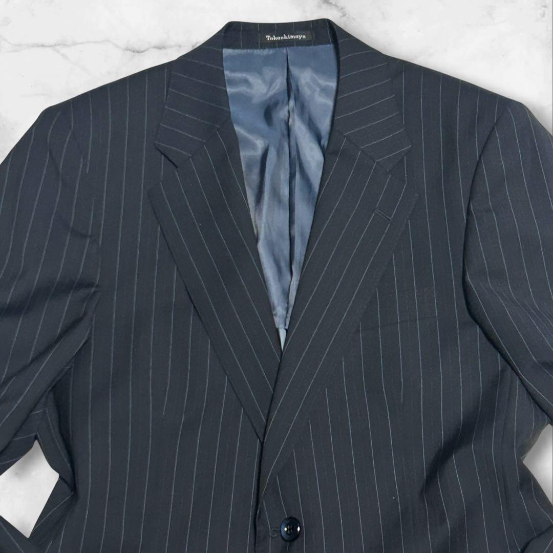 [Extremely Good Condition] Takashimaya x Loro Piana Setup Suit Wool Mohair 2 Buttons