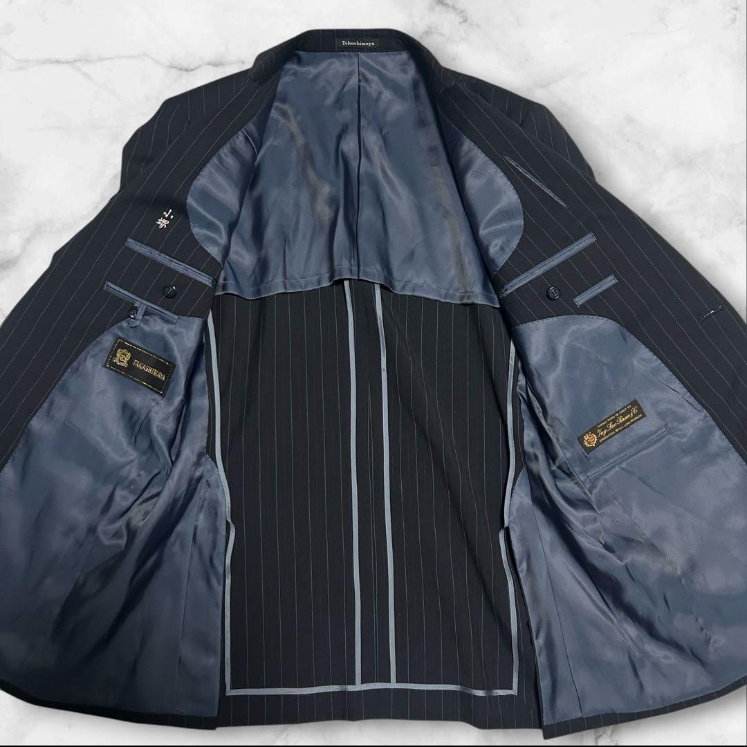 [Extremely Good Condition] Takashimaya x Loro Piana Setup Suit Wool Mohair 2 Buttons