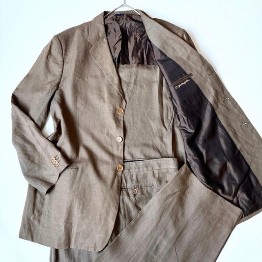 Giorgio Armani Setup Suit 100% Linen