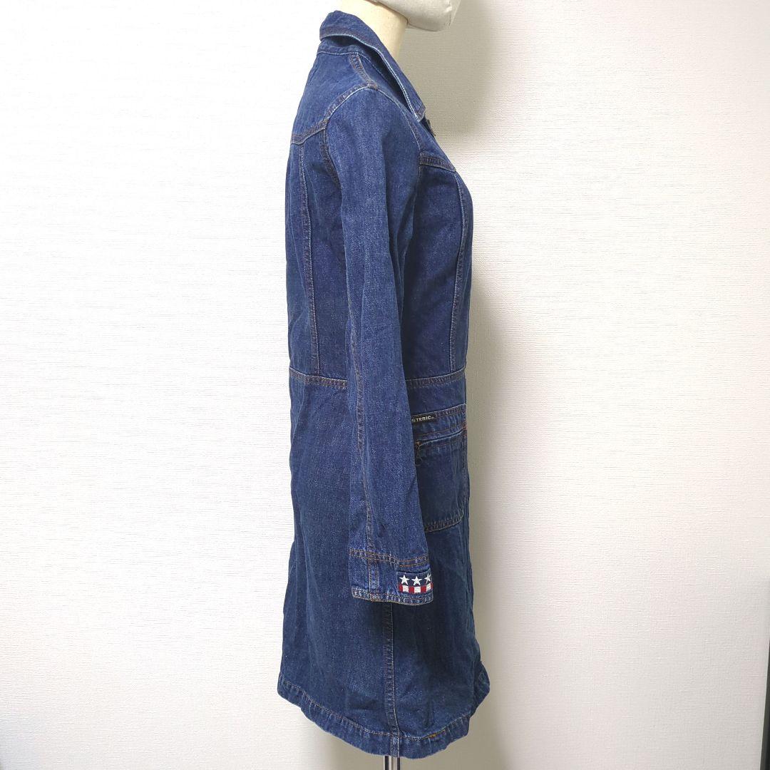 [Good condition] KINKY HYSTERIC denim double zip jumpsuit