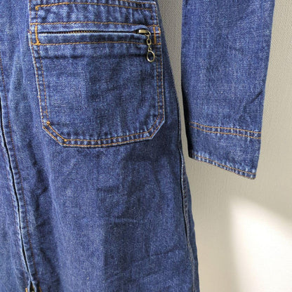 [Good condition] KINKY HYSTERIC denim double zip jumpsuit