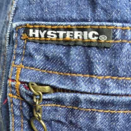 [Good condition] KINKY HYSTERIC denim double zip jumpsuit
