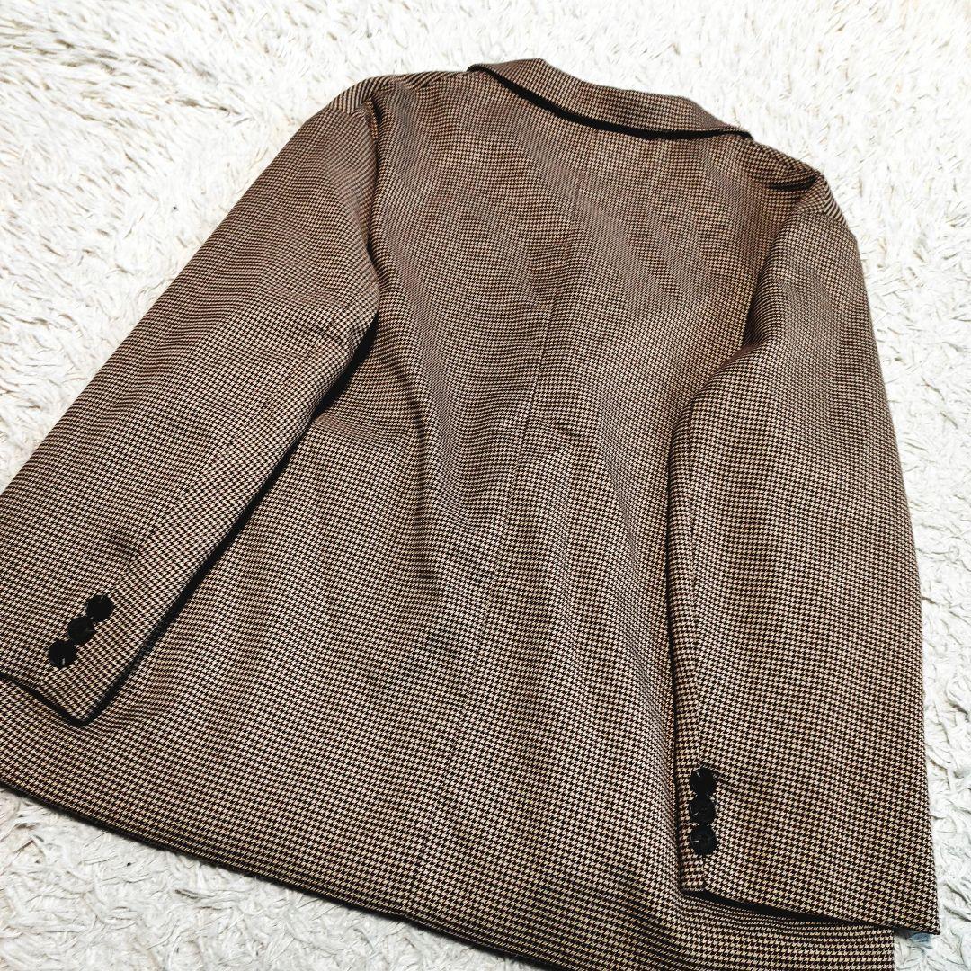 Setup suit double button houndstooth pattern oversize XL equivalent