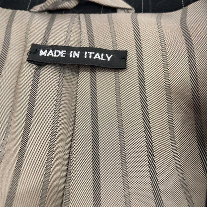 Giorgio Armani Italian black striped suit