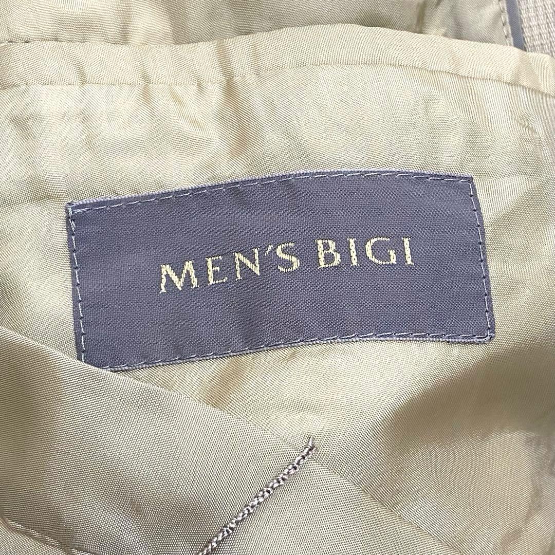 MEN'S BIGI Suit Double Setup Dull Color Masaki Suda 48
