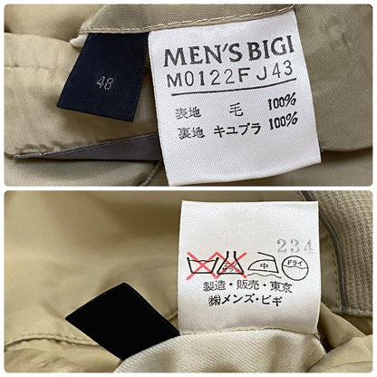 MEN'S BIGI Suit Double Setup Dull Color Masaki Suda 48