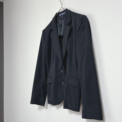 Good Condition Aoki Tailored Jacket M Black Business Formal Suit