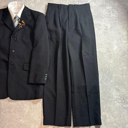 Setup double suit coming of age ceremony entrance ceremony pins vintage no.110