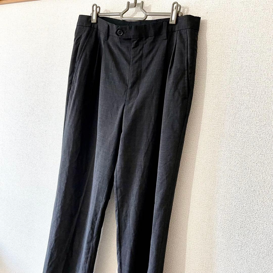 Good condition [vintage] mode wool suit setup retro suit