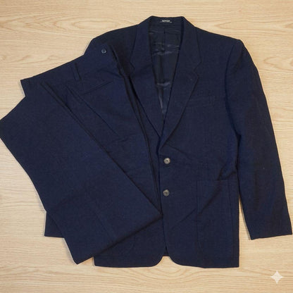 Good condition / top and bottom set] DOMON Vintage Double Suit Setup