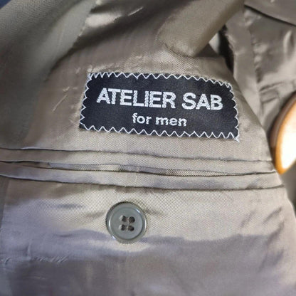 ATELIER SAB Double Breasted Setup ALTA Size 48 Suda