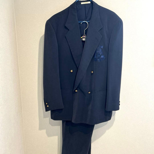 LANCEL Suit Setup Made in Japan Men's Size M Old Clothes Vintage