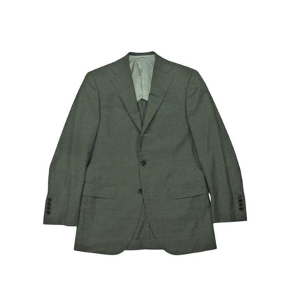 BEAMS F Single 3 Button Step Return Suit Gray 95
