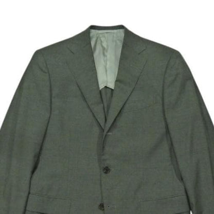 BEAMS F Single 3 Button Step Return Suit Gray 95