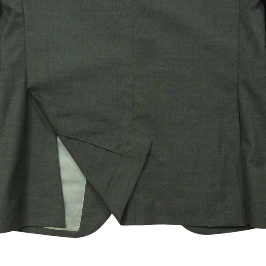BEAMS F Single 3 Button Step Return Suit Gray 95